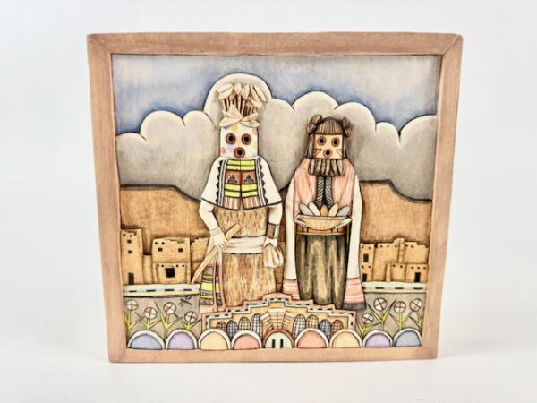 Mavasta Honyouti - Bas Relief Carving of Maasaw and Maasaw Mana - Published