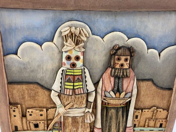 Mavasta Honyouti - Bas Relief Carving of Maasaw and Maasaw Mana - Published