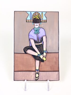 Mavasta Honyouti - "Yellow Sox" Painting - SOLD