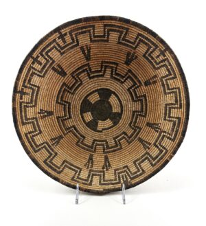 Apache Polychrome Basketry Bowl - 13"