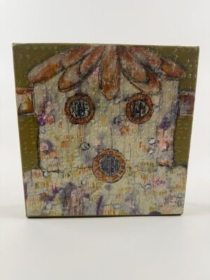 Sheryl Susunkewa - Katsina Painting with Embedded Braille Text