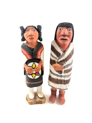 Richard "Dick" Pentewa - Hopi Pair Carving - SOLD