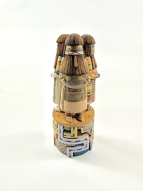 Mavasta Honyouti - Sculpture with Three Heotos